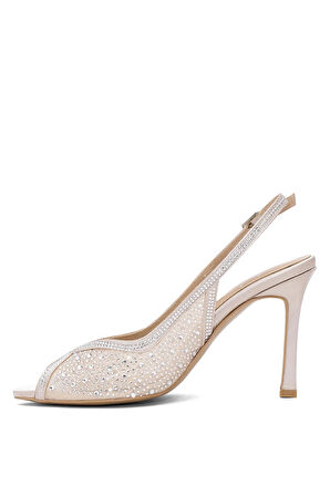 Beety 25BY60.5752 Kadın Klasik Topuklu Ayakkabı Bej