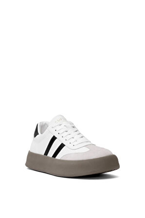 Lufian 112230261 Samuel Erkek Hakiki Deri Klasik Sneaker Beyaz