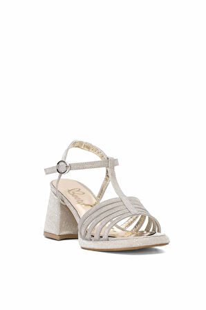 Beety 25BY222.406T Kadın Klasik Topuklu Ayakkabı Altın