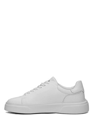 Lufian 112230280 Tommy Erkek Hakiki Deri Klasik Sneaker Beyaz