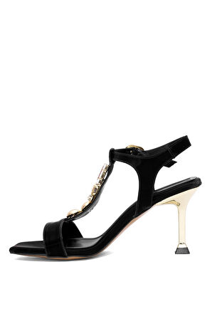 Elit PM161 K7023 Kadın Abiye Ayakkabı Siyah