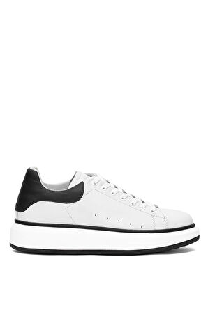 Marcomen 152-21028 Erkek Hakiki Deri Casual Ayakkabı Kırık Beyaz