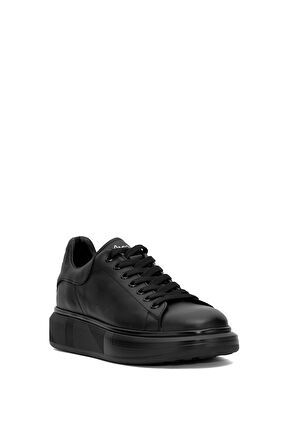Marcomen 152-21028 Erkek Hakiki Deri Casual Ayakkabı Siyah