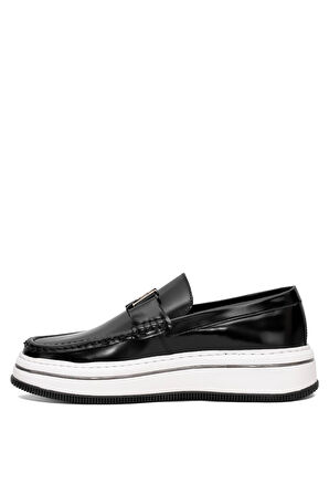 Marcomen 152-21108 Erkek Hakiki Deri Casual Ayakkabı Siyah