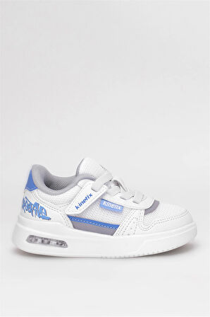 Kinetix 101942642 5P Holge B 5FX Bebe Erkek Çocuk Klasik Sneaker Beyaz - Gri
