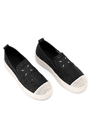 Elit FLS009-02T Kadın Casual Ayakkabı Siyah