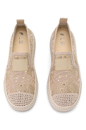 Elit FLS009-02T Kadın Casual Ayakkabı Ten