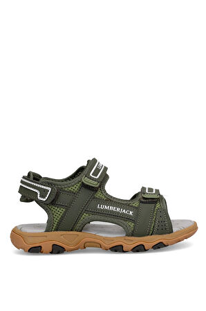 Lumberjack 101985134 5M Loten 5FX Filet Erkek Çocuk Düz Sandalet Haki