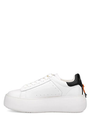 Lufian 121230031 Marcella Kadın Hakiki Deri Klasik Sneaker Krem