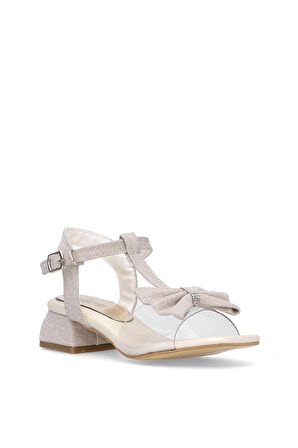 Elit ASK-F-42-25Y Filet Kız Çocuk Abiye Ayakkabı Altın