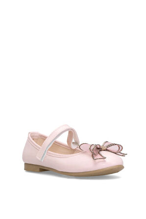 Elit HY-F-10003-25Y Filet Kız Çocuk Babet Pudra