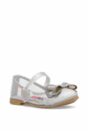 Elit HY-F-2004-25Y Filet Kız Çocuk Babet Gümüş