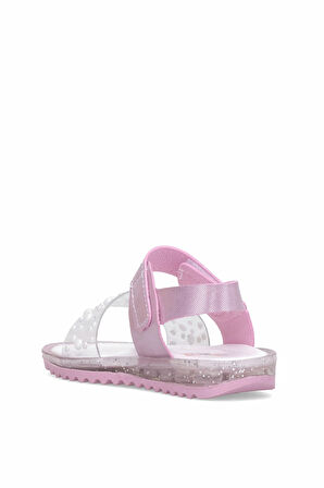 Elit ŞA-B-036-25Y Bebe Kız Çocuk Düz Sandalet Pembe