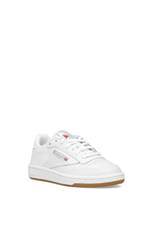 Reebok 100000213 Clup C Kids Kadın Klasik Sneaker Beyaz