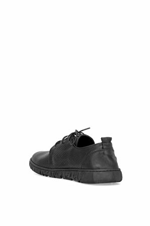 Mammamia D25YA-85 Kadın Hakiki Deri Casual Ayakkabı Siyah