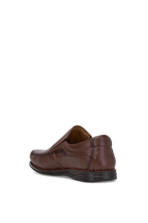 Voyager Y3237 Erkek Hakiki Deri Casual Ayakkabı Taba