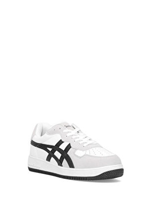 eTayger E-3085 Garson Casual Klasik Sneaker Beyaz - Siyah