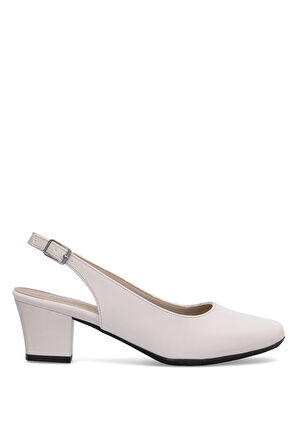 Elit MST702T Kadın Klasik Topuklu ayakkabı Ten