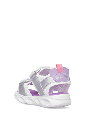 Kinetix 102005896 5M Asran P 5FX Kız Çocuk Düz Sandalet Gümüş