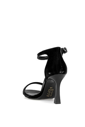 Elit MST1253V Kadın Klasik Topuklu ayakkabı Siyah