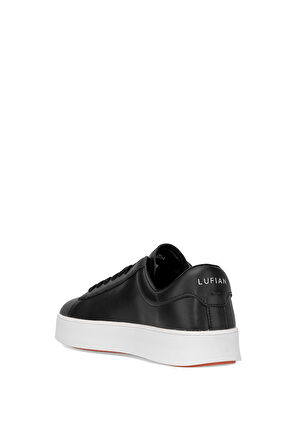 Lufian 112230254 Anton Erkek Hakiki Deri Klasik Sneaker Siyah