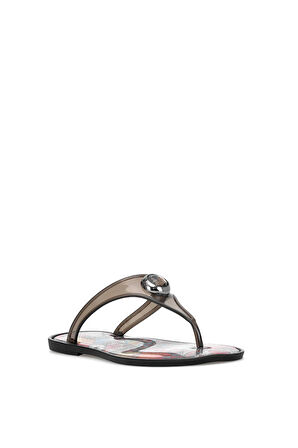 Elit KDRJ9003-2 Kadın Parmak Arası Terlik Siyah