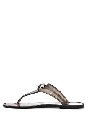 Elit KDRJ9003-2 Kadın Parmak Arası Terlik Siyah