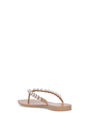 Elit KDRJ002-1 Kadın Parmak Arası Terlik Ten