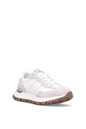 Lufian 111230264 Arthur Erkek Hakiki Deri Klasik Sneaker Taş