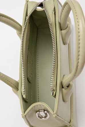 Levidor 930397 Ayarlanabilir Kilit Detaylı Kadın El Çantası Yeşil