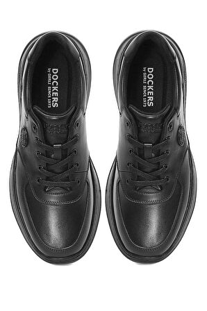 Dockers A102028346 5W Hernandez 5PR Erkek Hakiki Deri Casual Ayakkabı Siyah
