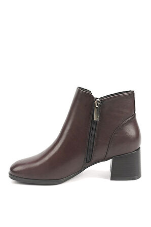 İnci A102042124 5W Star 5PR Kadın Topuklu Bot Kahverengi