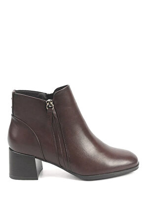 İnci A102042124 5W Star 5PR Kadın Topuklu Bot Kahverengi