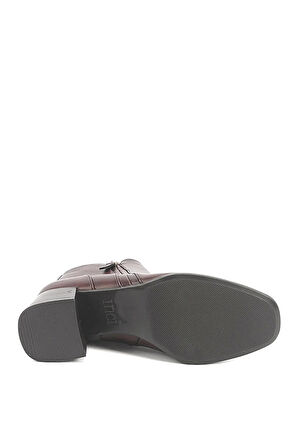 İnci A102042124 5W Star 5PR Kadın Topuklu Bot Kahverengi