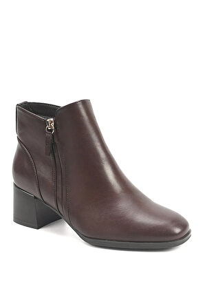 İnci A102042124 5W Star 5PR Kadın Topuklu Bot Kahverengi