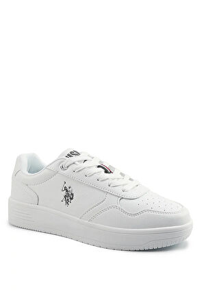 U.S. Polo Assn. A102021403 5F Coster 5PR Kadın Klasik Sneaker Beyaz