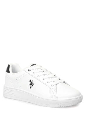 U.S. Polo Assn. A102023060 5F Cost 5PR Kadın Klasik Sneaker Beyaz