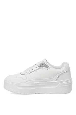 U.S. Polo Assn. A102031410 5F Caroline 5PR Kadın Klasik Sneaker Beyaz