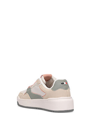 U.S. Polo Assn. A102032845 5F Tiana 5PR Kadın Klasik Sneaker Bej
