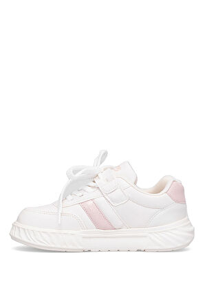 M.P 252-3521FT Filet Kız Çocuk Yürüyüş Ayakkabısı Beyaz - Pembe