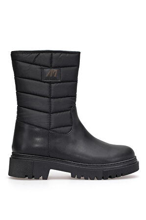 M.P 252-6220ZN Kadın Düz Bot Siyah