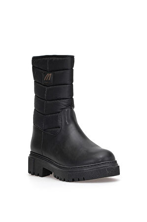 M.P 252-6220ZN Kadın Düz Bot Siyah