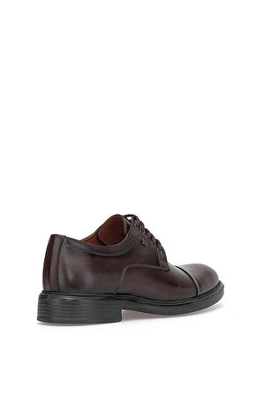 Elit 25KNBL962-1 Erkek Hakiki Deri Klasik Ayakkabı Kahverengi