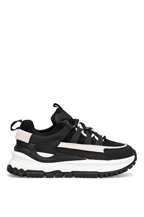 Guja 25K331 Kadın Hakiki Deri Klasik Sneaker Siyah