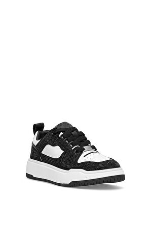 Guja 25K359-4 Kadın Hakiki Deri Klasik Sneaker Siyah