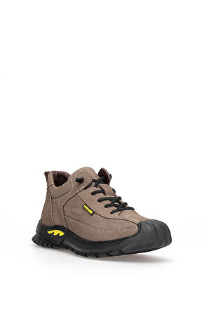 Voyager 1040 Erkek Hakiki Deri Casual Ayakkabı Vizon