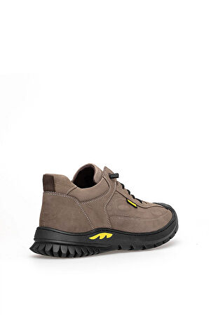 Voyager 1040 Erkek Hakiki Deri Casual Ayakkabı Vizon