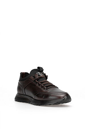 Voyager 1046 Erkek Hakiki Deri Casual Ayakkabı Kahverengi