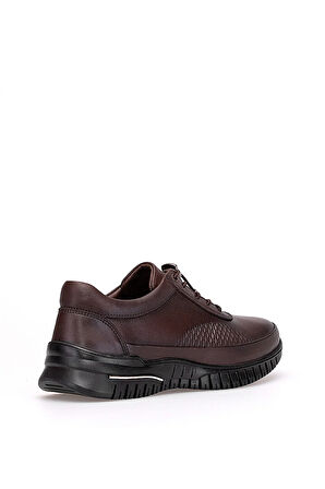 Voyager 9407 Kadın Hakiki Deri Casual Ayakkabı Kahverengi