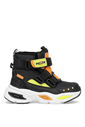 Pepino FK25-2087 Filet Erkek Çocuk Kar Botu Siyah - Sarı